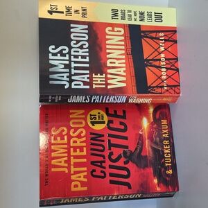 James Patterson Paperback Thrillers